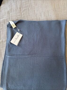 Simply Noelle Slate Blue Knit Wrap